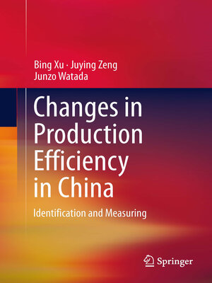 cover image of Changes in Production Efficiency in China